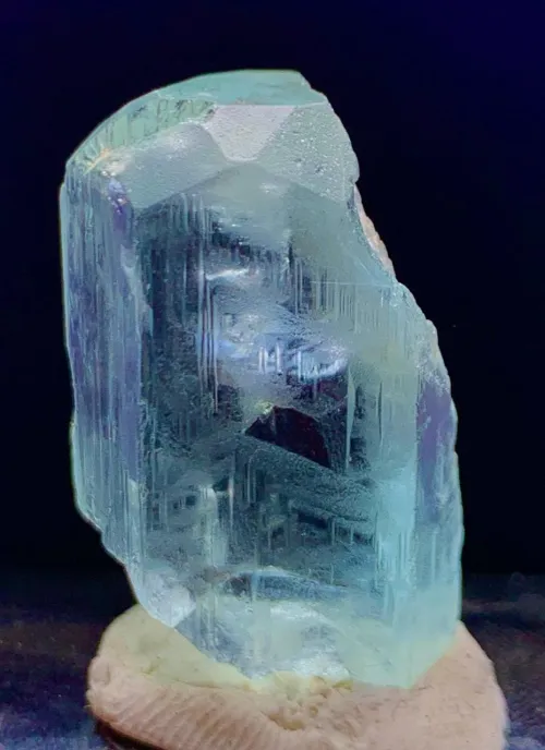 What Gives Aquamarine Its Ocean Blue Hue